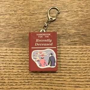 Beetlejuice Keychain